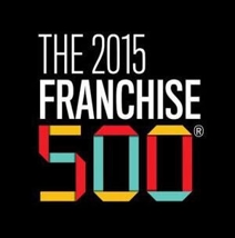 The 2015 Franchise 500 logo