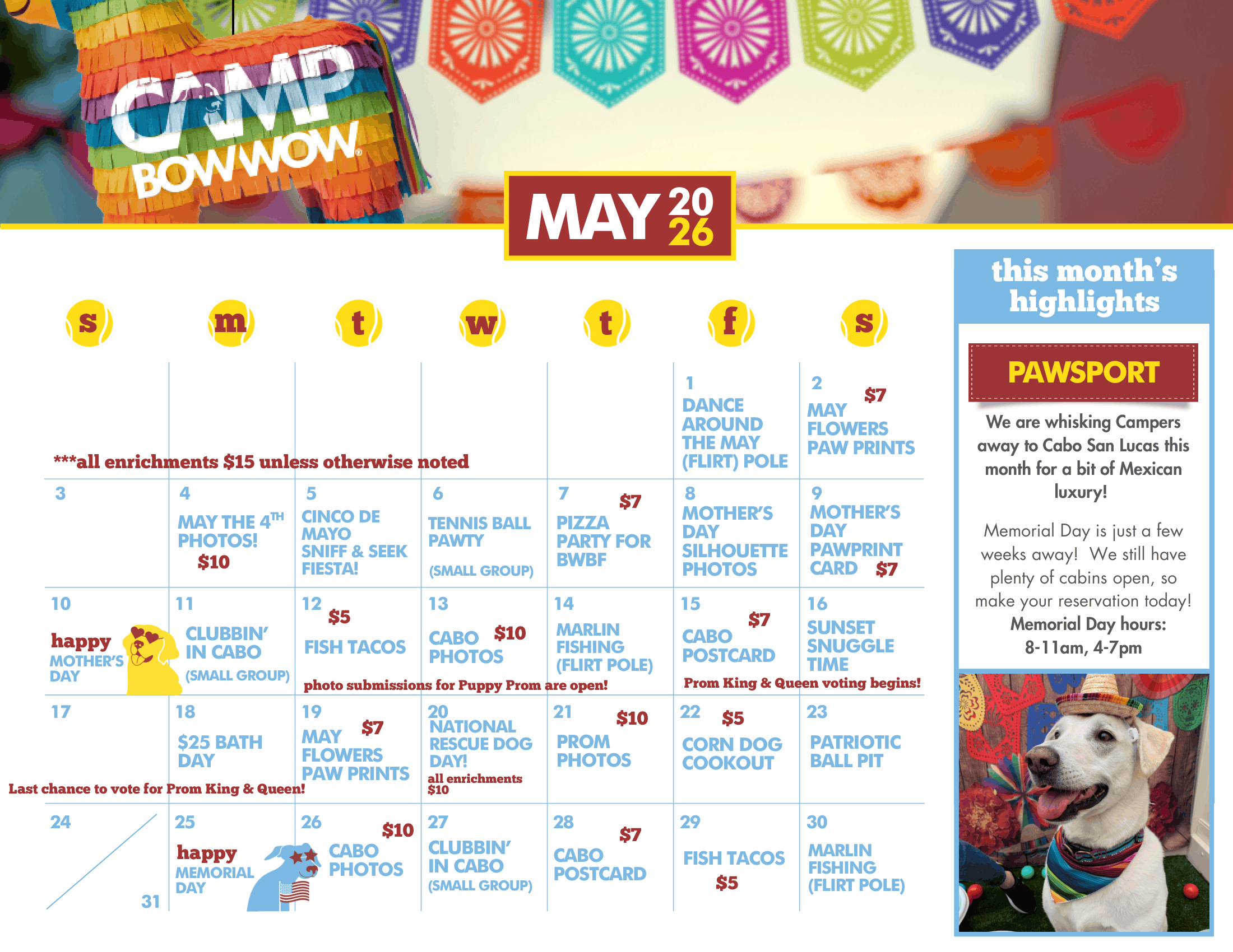 may calendar