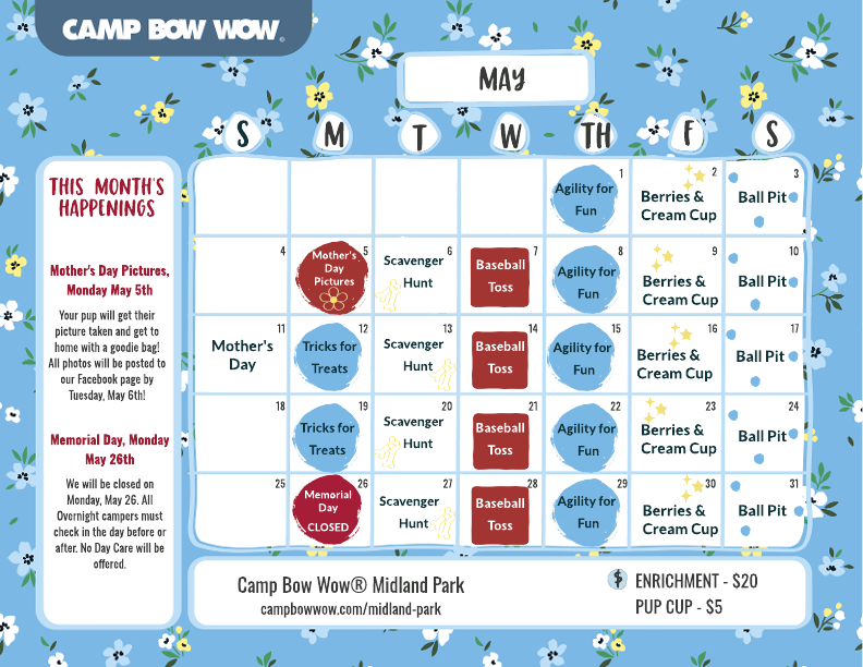 May Calendar