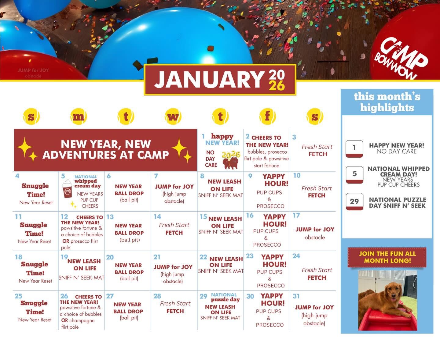 January 2026 Enrichment Cal