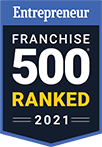 Entrepreneur Franchise 500 Ranked 2021
