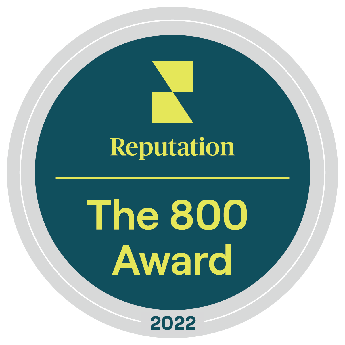 Reputation - The 800 Award