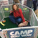 Woman With Puppies