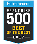Entrepreneur Franchise 500 Best of the Best 2017
