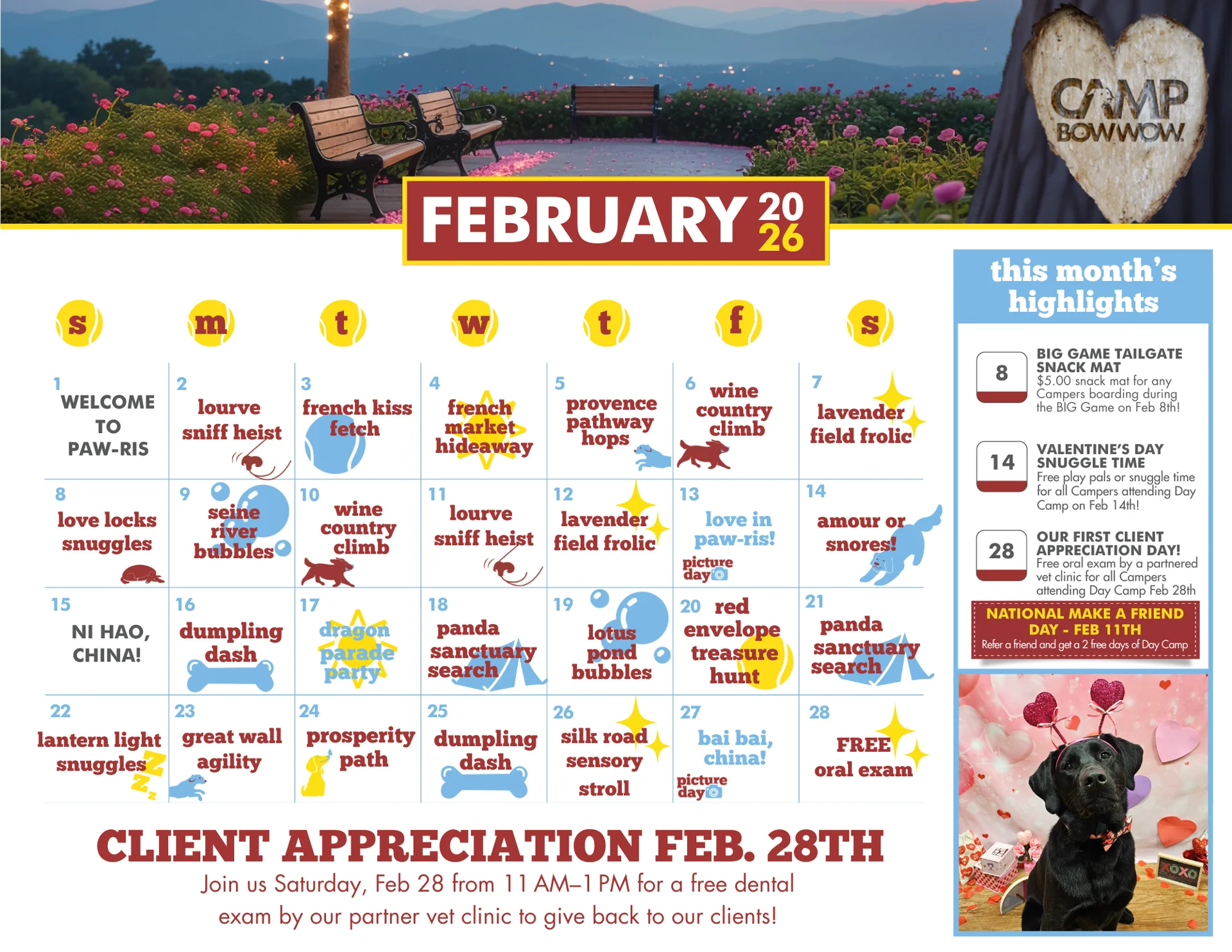 February 2026 calendar