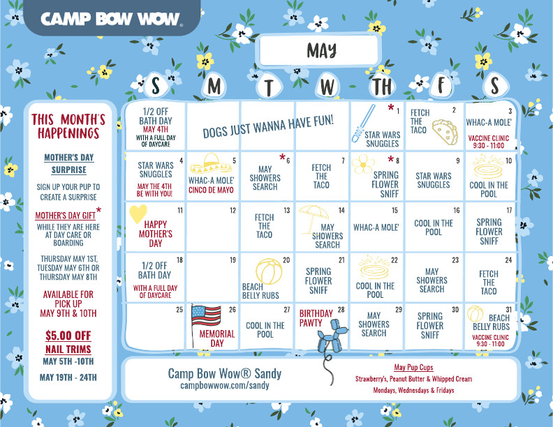 May Calendar