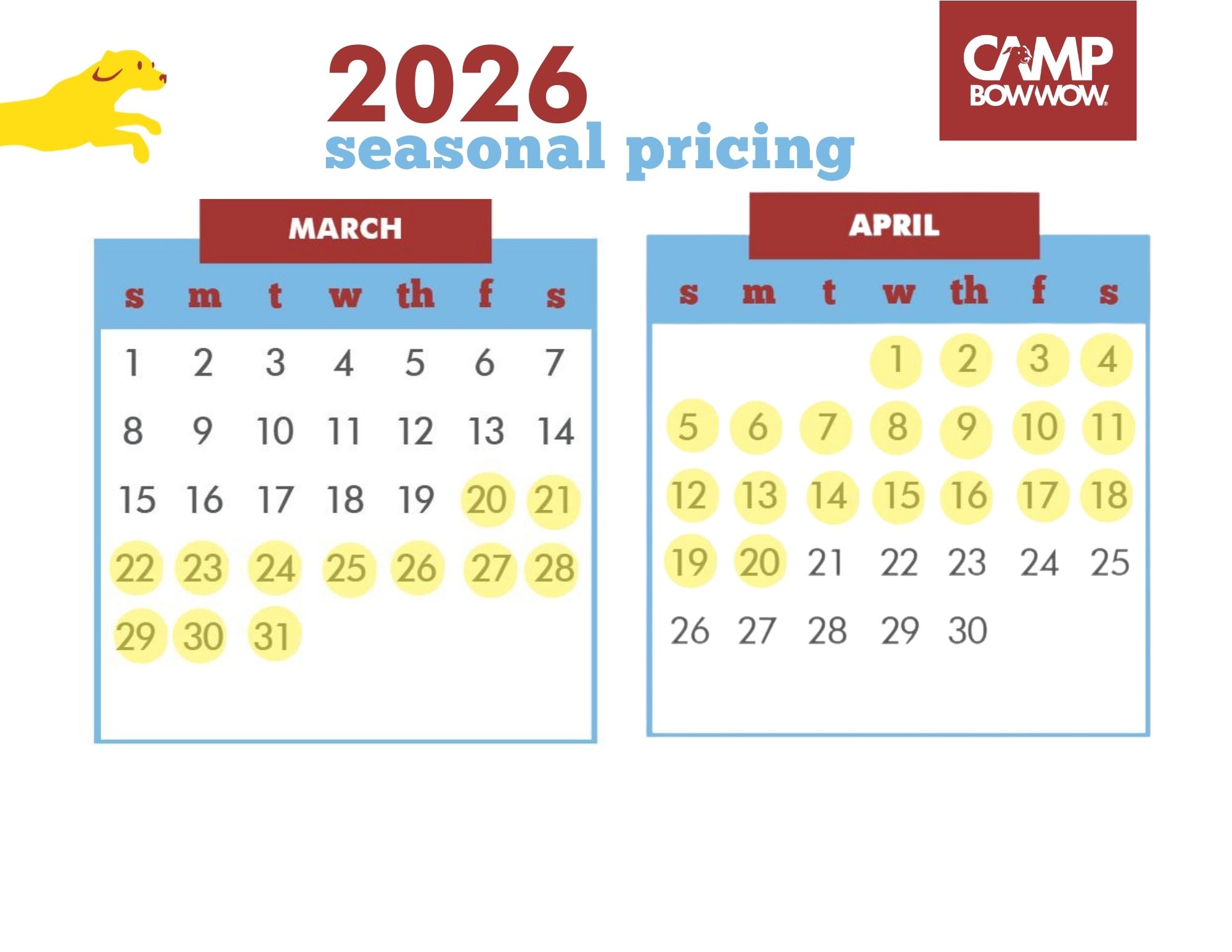 2026 calendar