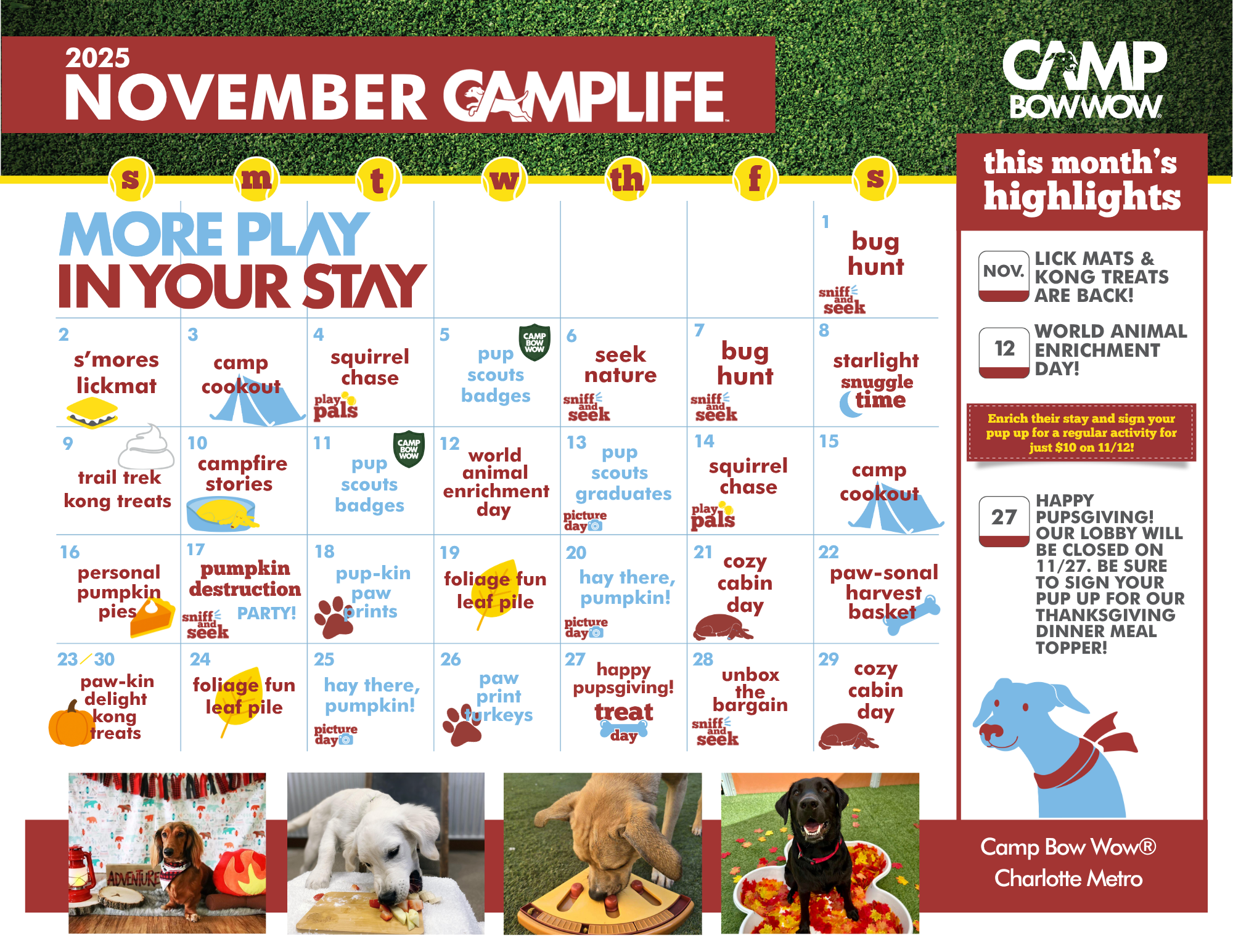 November calendar