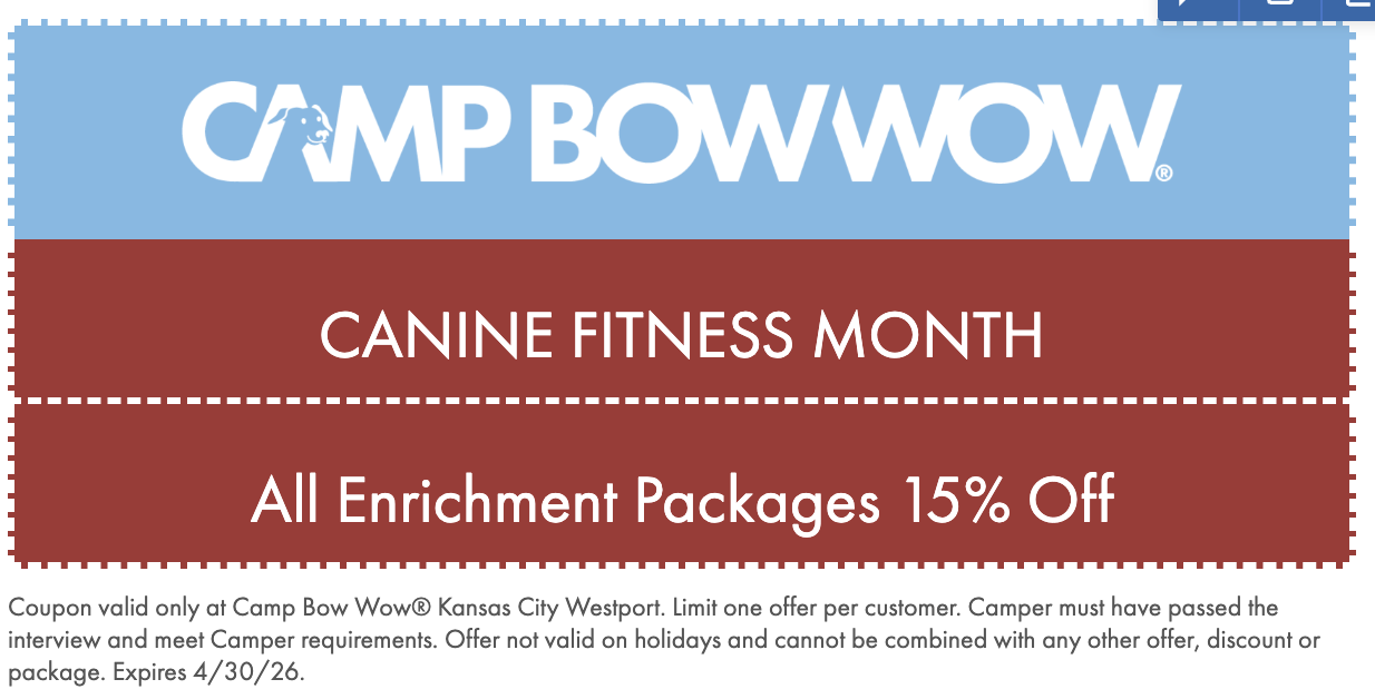 Canine Fitness Month