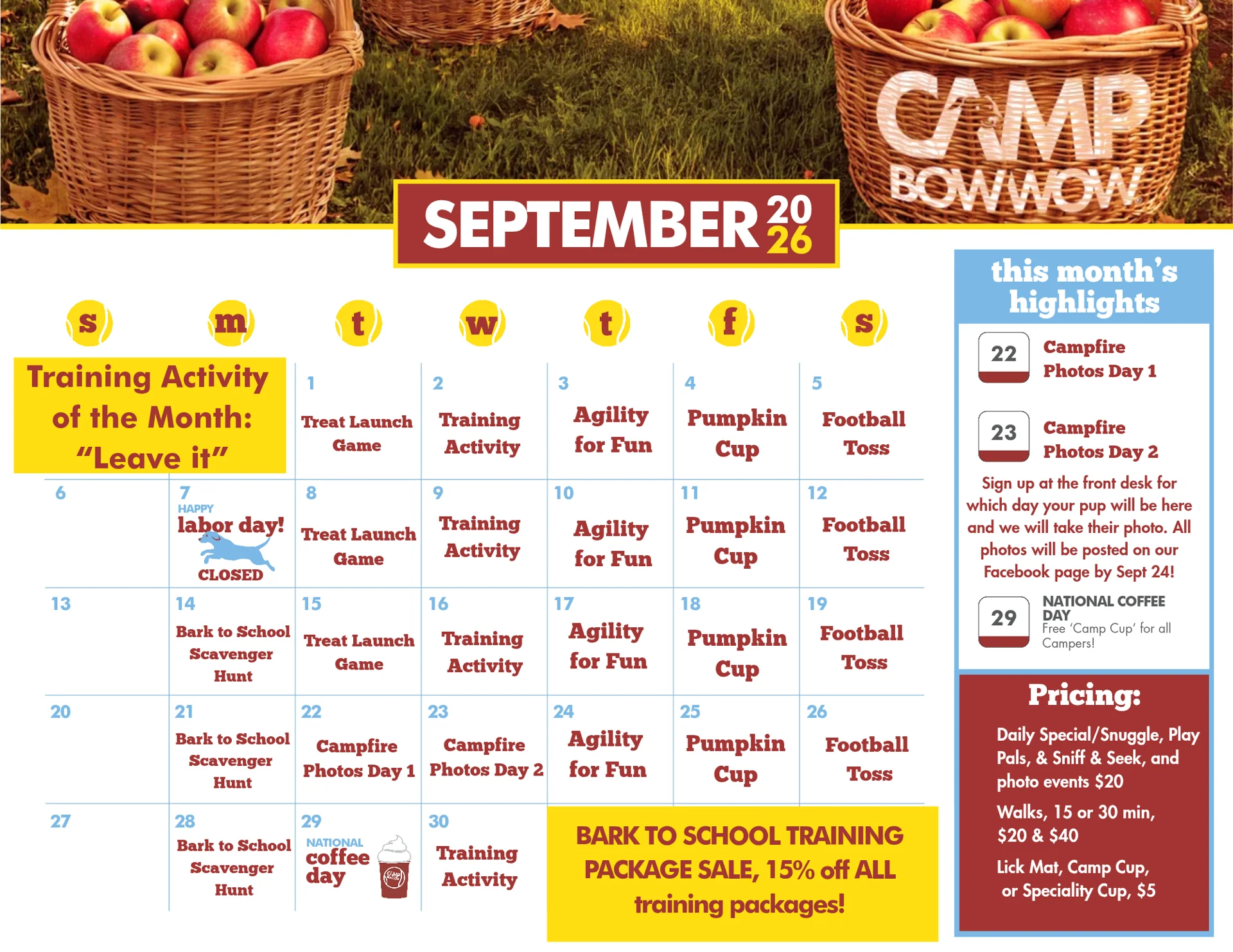 September 2026 Calendar