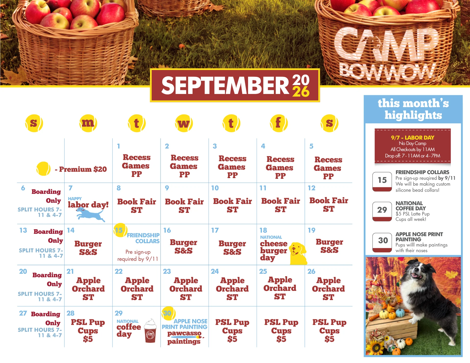 september calendar