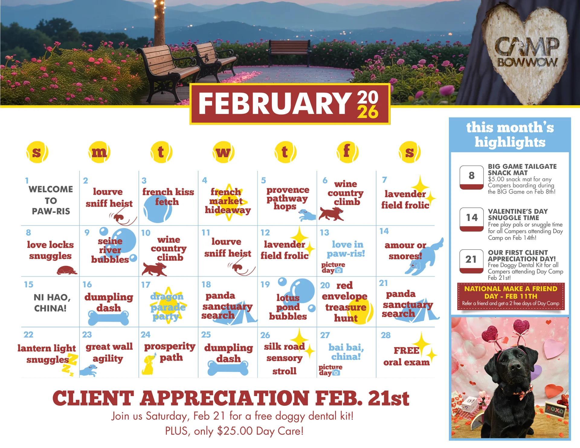 February 2026 calendar