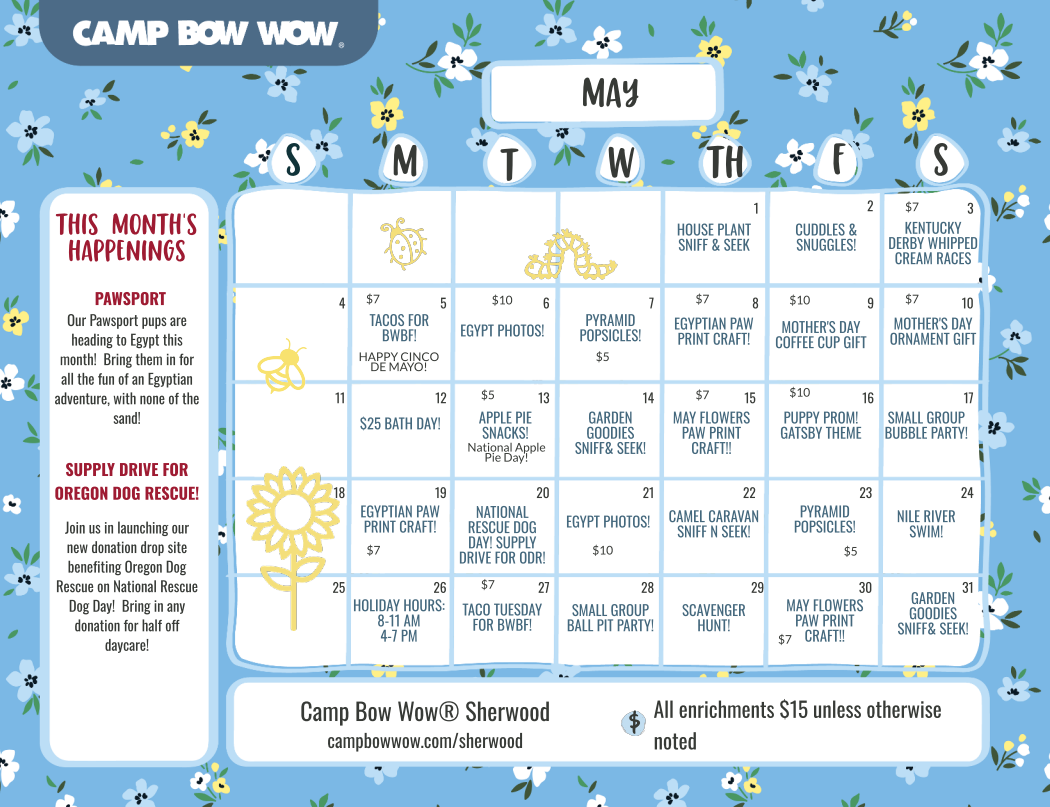 May Calendar