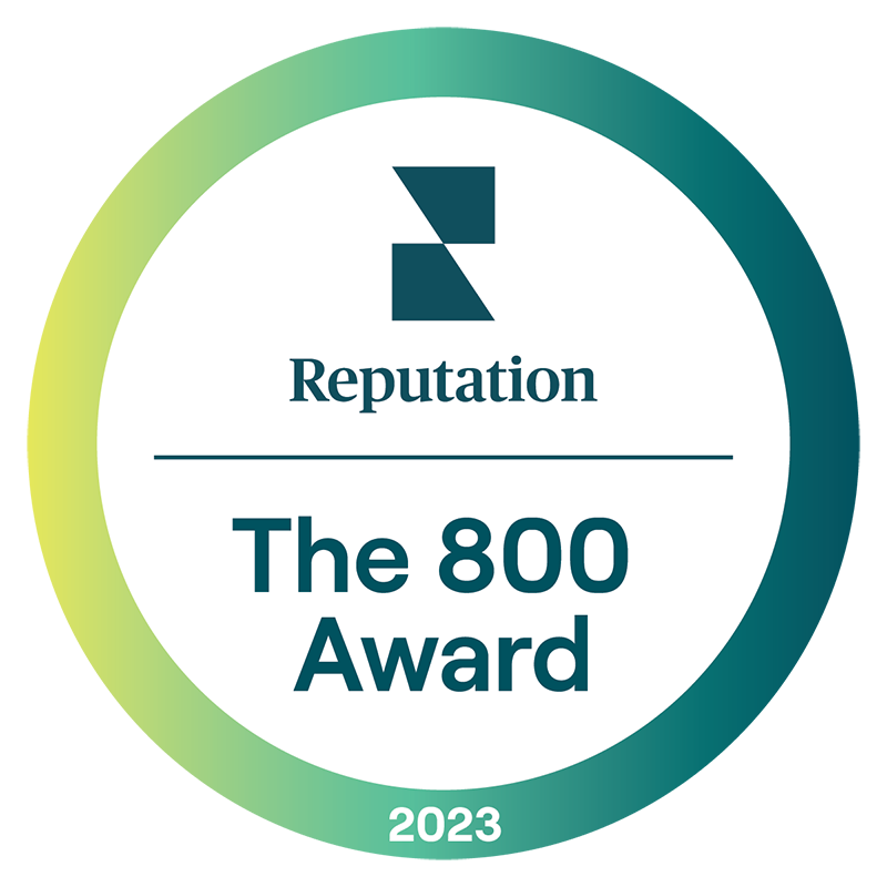 Reputation 800 Award 2023