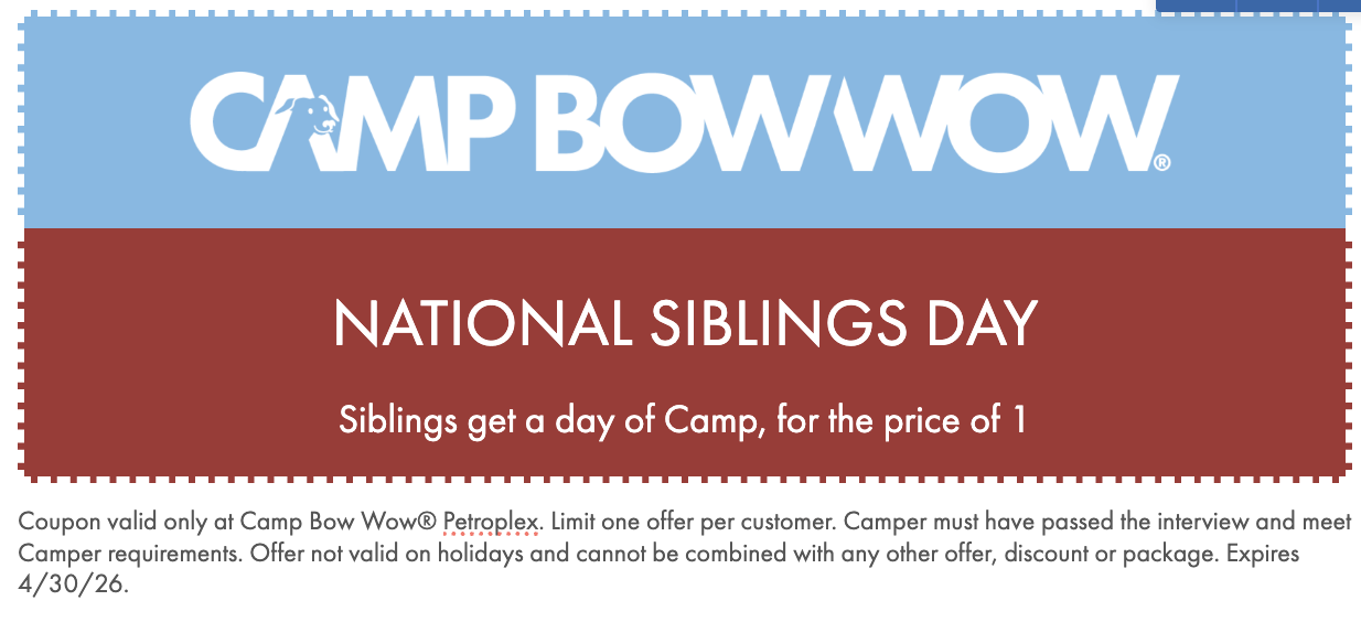 National Siblings Day Promo