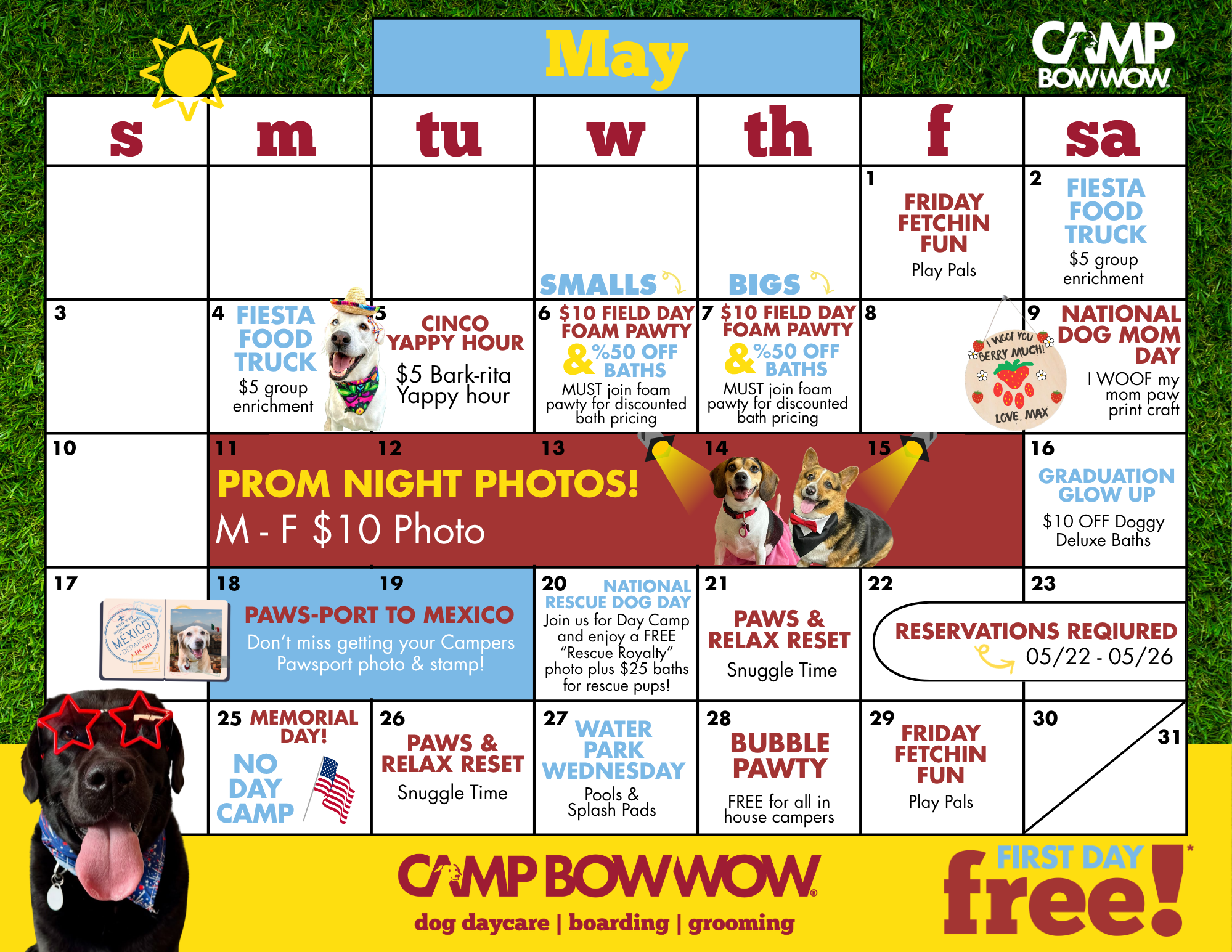 May Calendar
