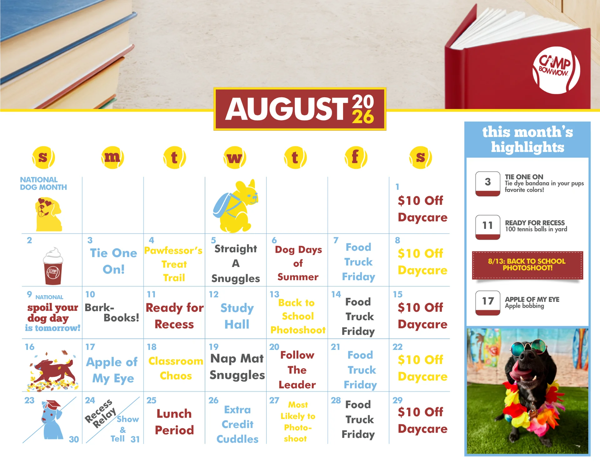 August 2026 calendar